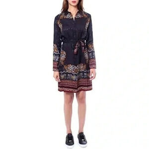 DESIGUAL SUAM BLACK SHIRT DRESS 4